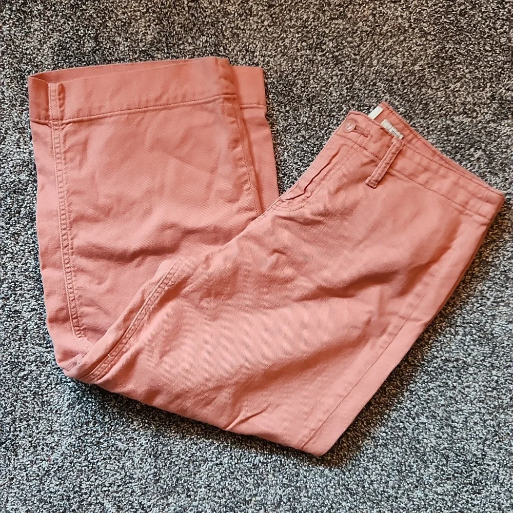 A New Day Stretch Elastizado High Waisted Wide Leg Cropped Jeans - Picture 4 of 5
